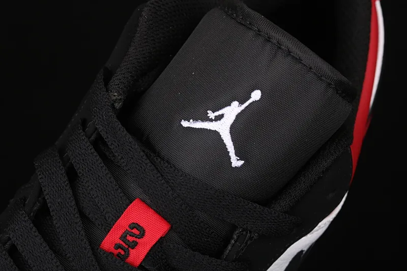 All Categories Air Jordan Jordan Series Basketball Shoes Air Jordan 1 Low New Version Air Jordan 1 Low AJ1 Joe 1 Low Top Leather Black Toe 553558-116